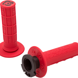 Grips - Defy - Lock-On - 4-Stroke - Red