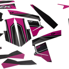 Complete Graphics Kit - Pink - 2-Door - RZR