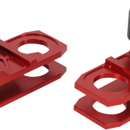 Axle Block Sliders - Yamaha YZF-R6 - Red