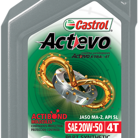 Act Evo® Semi-Synthetic 4T Engine Oil - 20W-50 - 1 U.S. quart