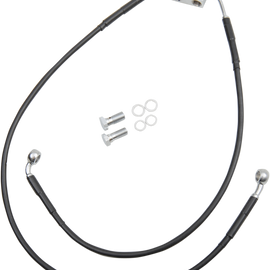 Brake Line - Front - FXDB '12-'17 - Black