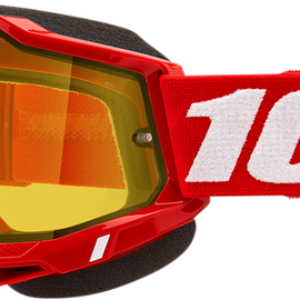 Accuri 2 Snow Goggles - Red - Yellow