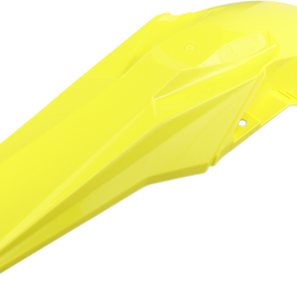 MX Rear Fender - RM Yellow - RM-Z