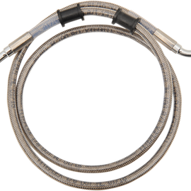 Brake Line - Front - +4" - Stainless Steel - XL