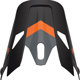 Sector Visor Kit - Chev - Charcoal/Orange