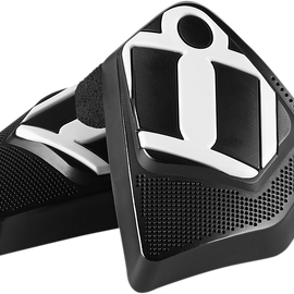 Cloverleaf Knee Slider Pucks - Black