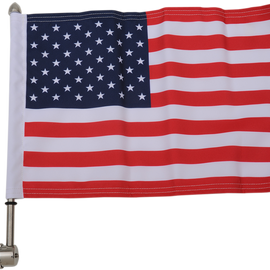 Flag Mount - Luggage Rack - 13" Pole - 10" X 15" Flag