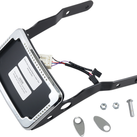 LP Plate Frame & Mount with Signals - XL - Chrome