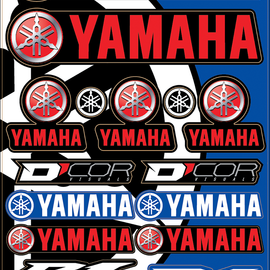 Decal Sheet - Yamaha Street