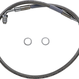 Brake Line - +6" - Stainless Steel - '18-'20 Softail