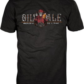 Oil & Ale T-Shirt - Black - 2XL