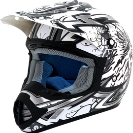 FX-17 Helmet - Butterfly - Matte White - Medium