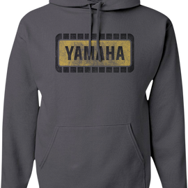 Yamaha Retro Hoodie - Charcoal - XL