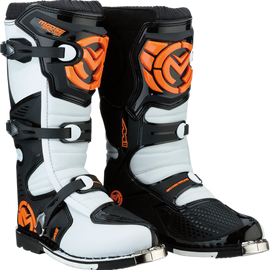 M1.3 MX Boots - Orange/White - Size 11