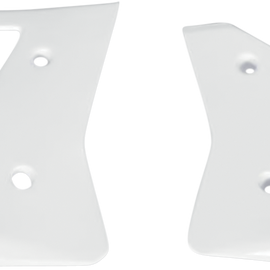 Radiator Shrouds - White - YZ250