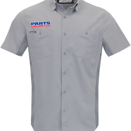 Parts Unlimited Vented Shop Shirt - Gray - XL