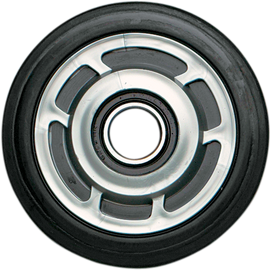 Idler Wheel with Insert/Bearing 6205-2RS - Silver - 5.38" OD x 1" ID