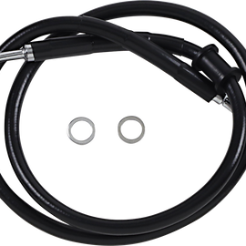 Brake Line - +8" - Black - '18-'20 Softail