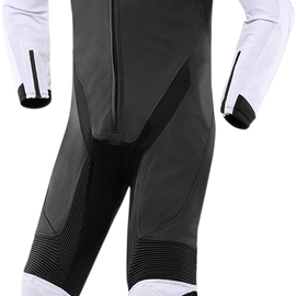 Hypersport™ 1-Piece Track Suit - White/Black - 50