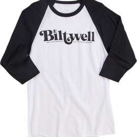 High-Perf Raglan T-Shirt - Black/White - Large