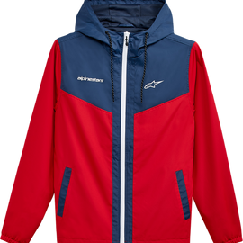 Plex Jacket - Red/Navy - Medium