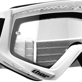 Combat Goggles - White/Black