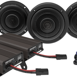 Front/Rear Speaker Kit with Amp