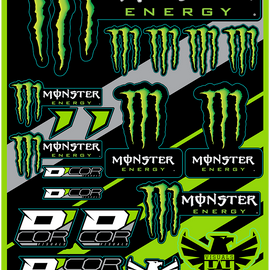 Decal Sheet - Monster