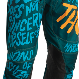 Youth Pulse Counting Sheep Pants - Teal/Tangerine - 20