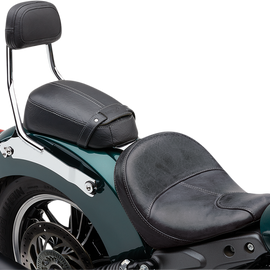 Detachable Backrest - Chrome - Solo Seat - Scout