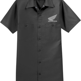 Honda Work Shirt - Charcoal - Small