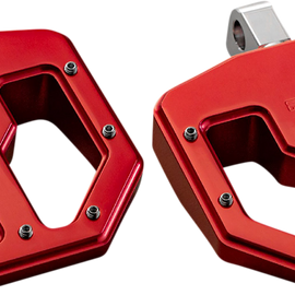 BMX V1 Footpeg - Male - Red