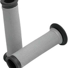 Grips - Dual-Compound - 1-1/8" - Gray