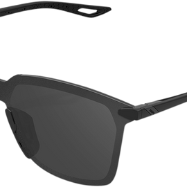 Legere Sunglasses - Square - Black - Smoke