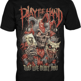 Play the Hand T-Shirt - Black - Medium