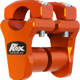 Risers - Pivoting - 1-3/4" - 1-1/8" Handlebars - KTM Orange