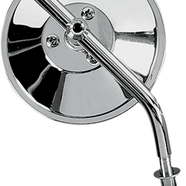 4" Round Mirror - Adjustable Stem