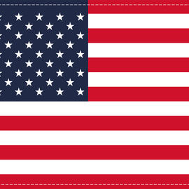 U.S.A. Flag - 6" x 9"