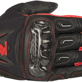 SMX-2 Air Carbon Gloves - Black/Red - 2XL