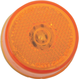 2" Round LED Light - Amber