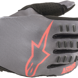SMX-E Gloves - Gray/Red - XL