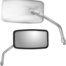 Stainless Steel Rectangular Yamaha Mirror