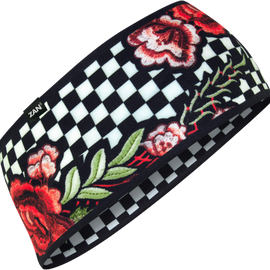 SportFlex® Headband - Checkered Floral