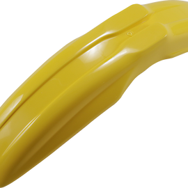 Universal Supermoto Front Fender - Dark Yellow