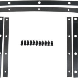 Fats Windshield Hardware Straps - Black