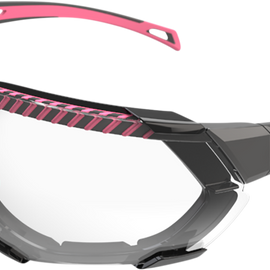 FF4 Sunglasses - Foam - Gray/Pink - Clear