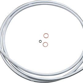 Hydraulic Clutch Line - Sterling Chrome II695