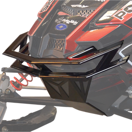 Double Bar Front Bumper - Black - Polaris