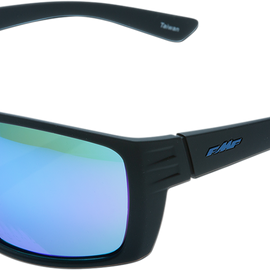 Pit Stop Sunglasses - Black/Blue