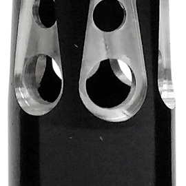 Valve Stem Caps - Gatlin - Black Anodized